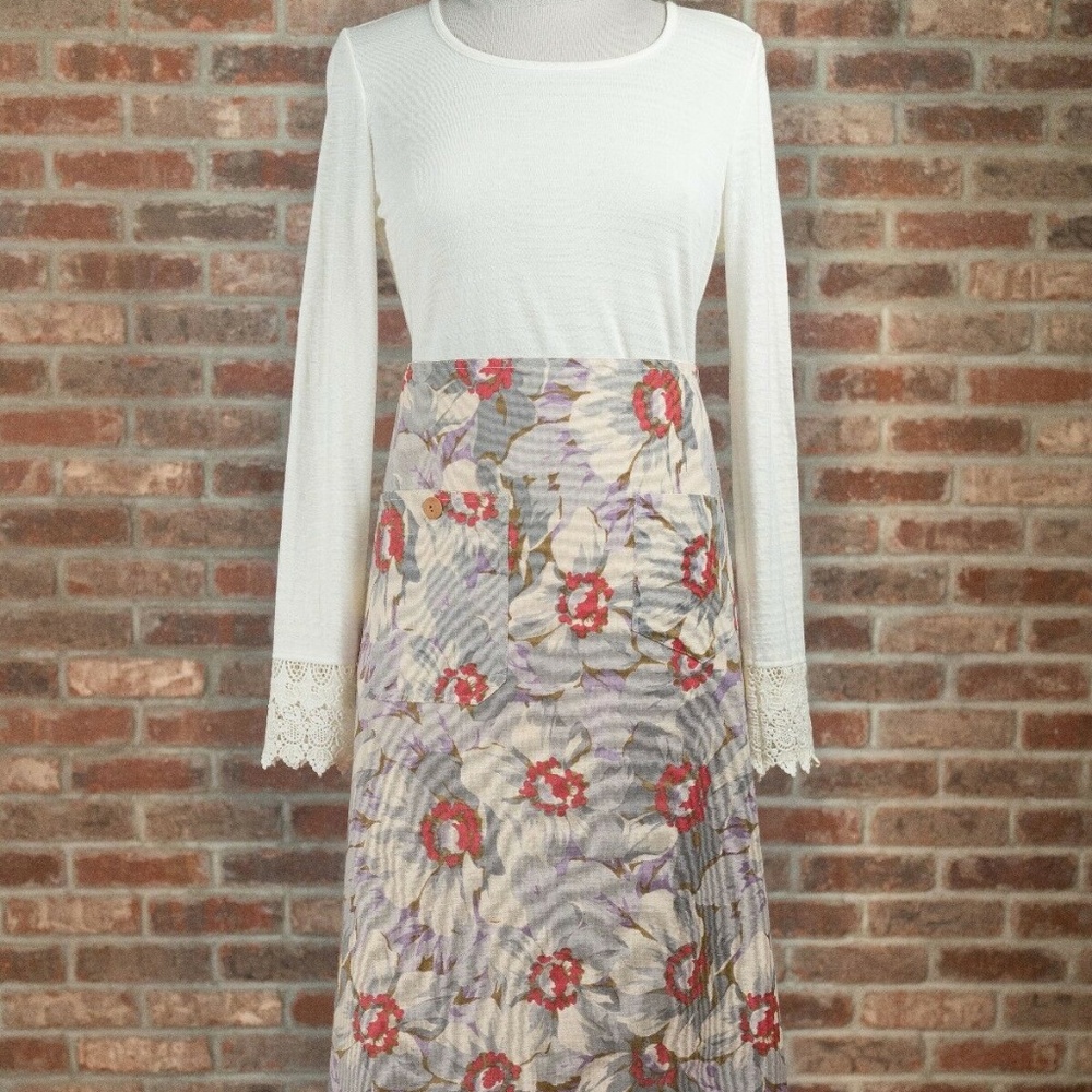 April Cornell Day Dream Work Apron O/S NWT